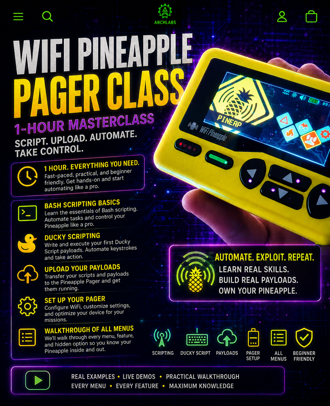 z WiFi Pineapple Pager Class