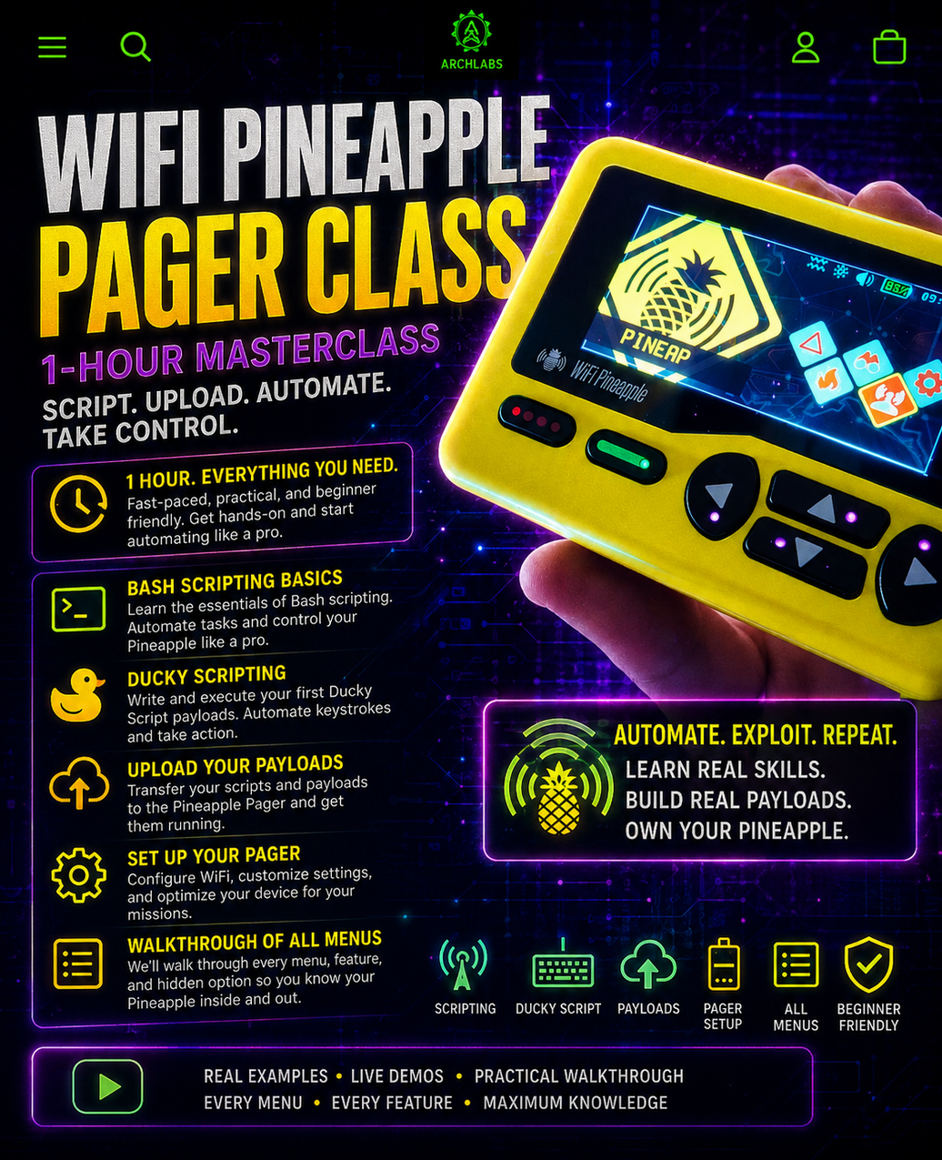 z WiFi Pineapple Pager Class