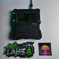 Tanmatsu Archlabs Meshtastic Cyberdeck