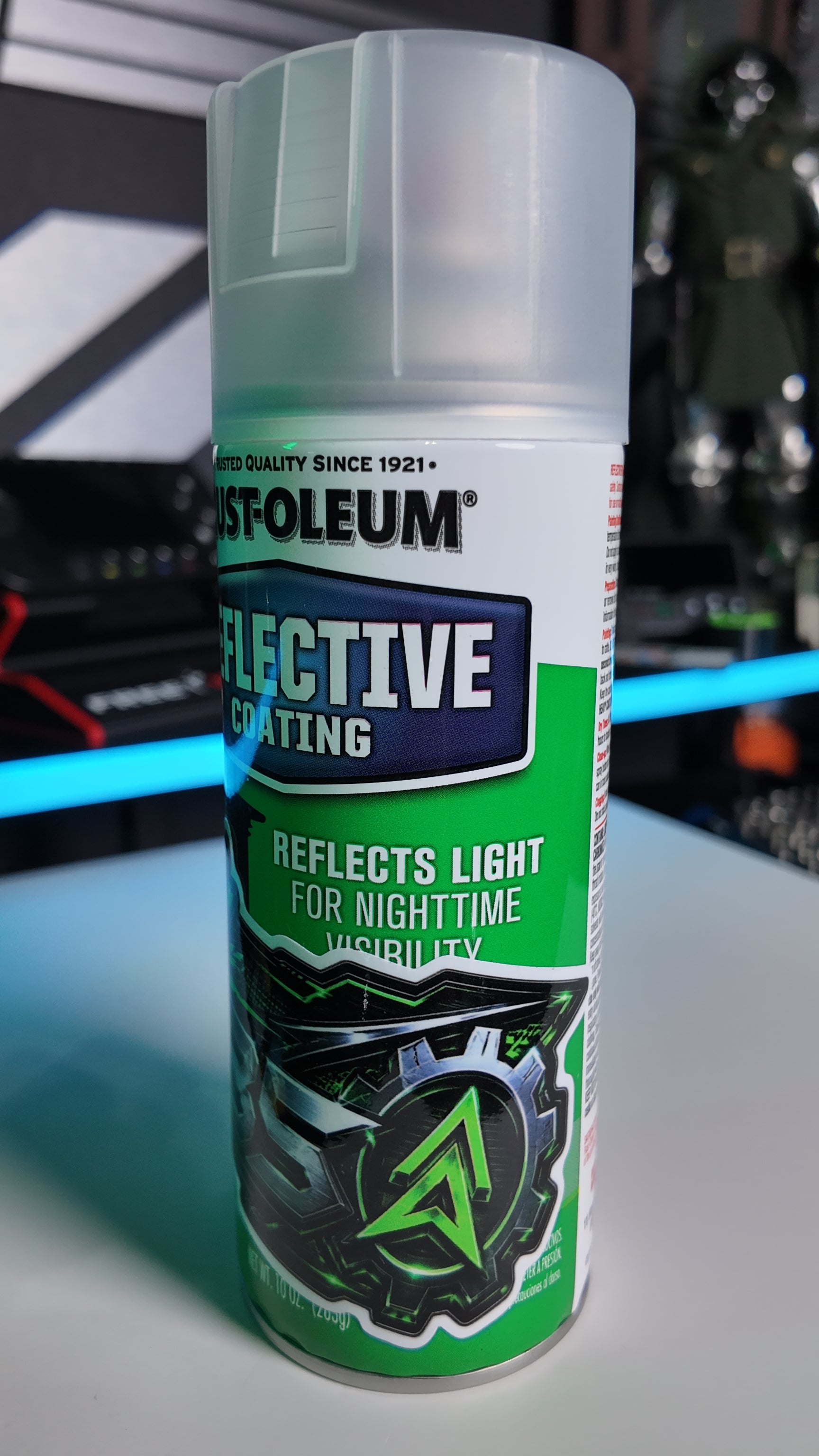 Anti-Flock Reflective Spray
